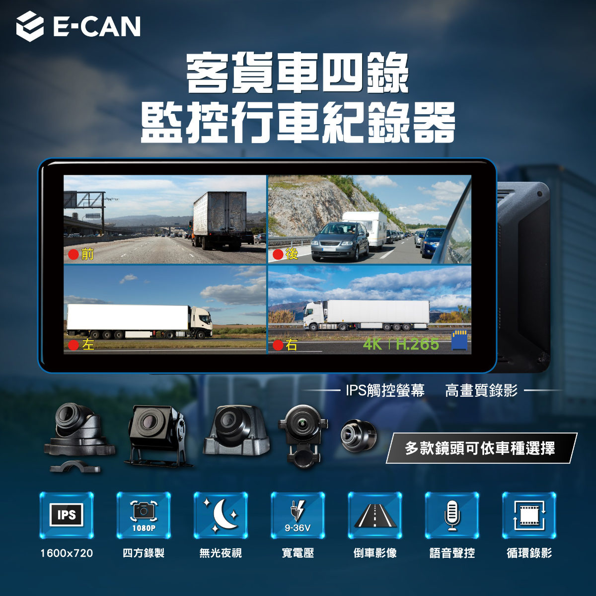 E-CAN伊鑑科技-桃園車用影音-中華汽車音響