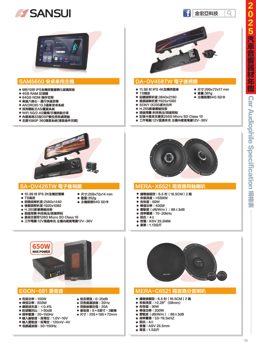 2025汽車音響器材年鑑